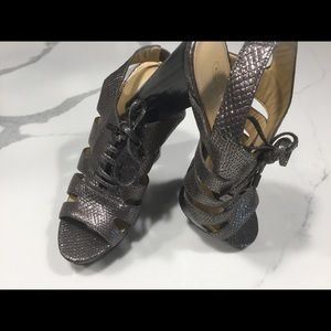 Coach Pewter Sandals